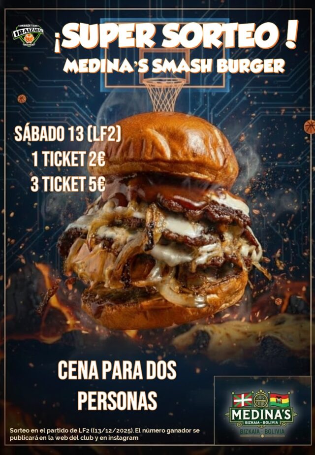 Sábado 13! Cena para dos en MEDINA’S